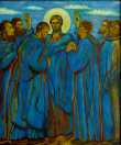 С.Афонский Послание апостолов на проповедь х.м., 115x99, 2003